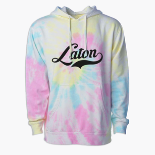 Laton California Vintage Team Premium Tie-Dye Hoodie