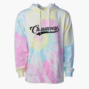 Chauncey Ohio Vintage Team Premium Tie-Dye Hoodie