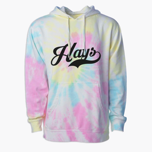 Hays Montana Vintage Team Premium Tie-Dye Hoodie
