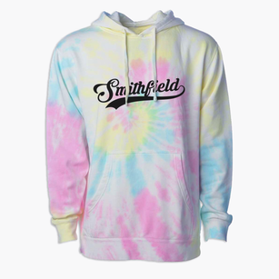 Smithfield Pennsylvania Vintage Team Premium Tie-Dye Hoodie