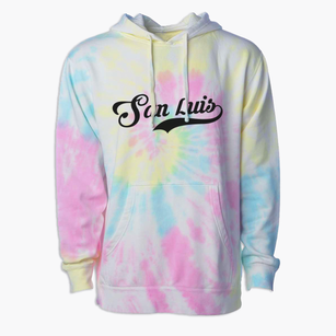 San Luis Colorado Vintage Team Premium Tie-Dye Hoodie