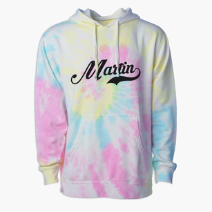 Martin Kentucky Vintage Team Premium Tie-Dye Hoodie
