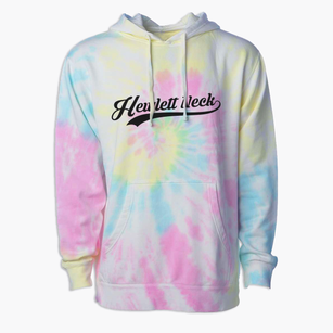 Hewlett Neck New York Vintage Team Premium Tie-Dye Hoodie