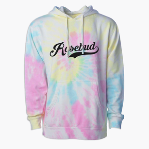Rosebud Missouri Vintage Team Premium Tie-Dye Hoodie