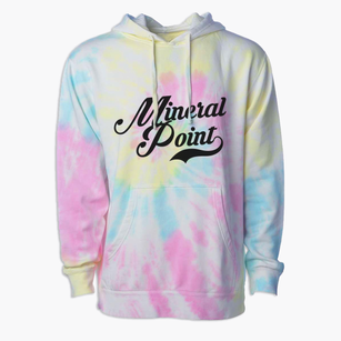 Mineral Point Missouri Vintage Team Premium Tie-Dye Hoodie