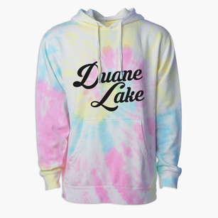 Duane Lake New York Vintage Team Premium Tie-Dye Hoodie