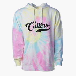 Collins Missouri Vintage Team Premium Tie-Dye Hoodie