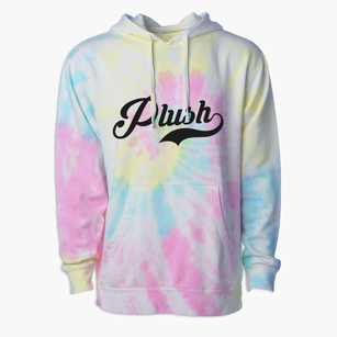 Plush Oregon Vintage Team Premium Tie-Dye Hoodie