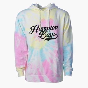Hampton Bays New York Vintage Team Premium Tie-Dye Hoodie