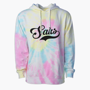Saks Alabama Vintage Team Premium Tie-Dye Hoodie