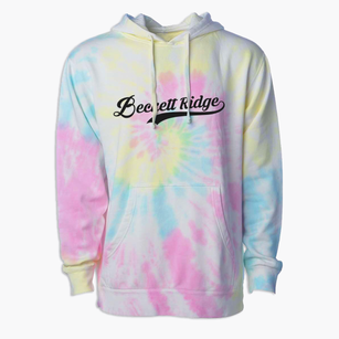 Beckett Ridge Ohio Vintage Team Premium Tie-Dye Hoodie