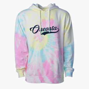 Oneonta Alabama Vintage Team Premium Tie-Dye Hoodie
