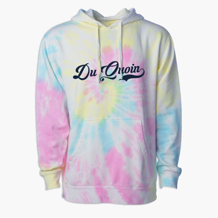 Du Quoin Illinois Vintage Team Premium Tie-Dye Hoodie