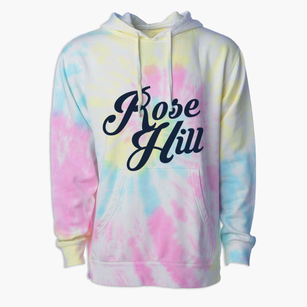 Rose Hill Kansas Vintage Team Premium Tie-Dye Hoodie