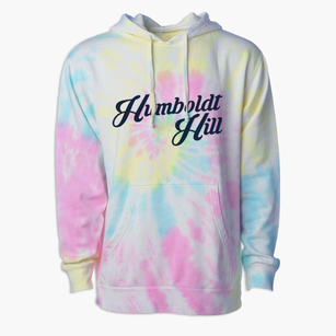 Humboldt Hill California Vintage Team Premium Tie-Dye Hoodie