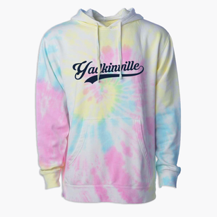 Yadkinville North Carolina Vintage Team Premium Tie-Dye Hoodie