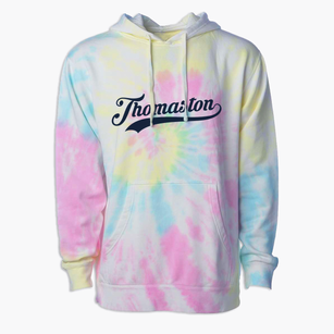Thomaston New York Vintage Team Premium Tie-Dye Hoodie