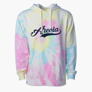 Arcola Texas Vintage Team Premium Tie-Dye Hoodie