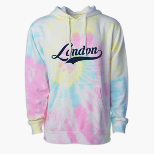 London California Vintage Team Premium Tie-Dye Hoodie