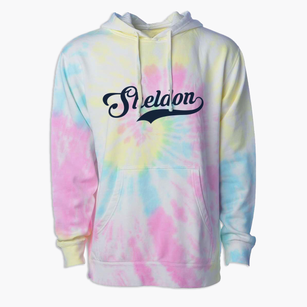 Sheldon Missouri Vintage Team Premium Tie-Dye Hoodie