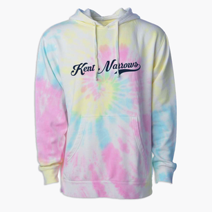 Kent Narrows Maryland Vintage Team Premium Tie-Dye Hoodie