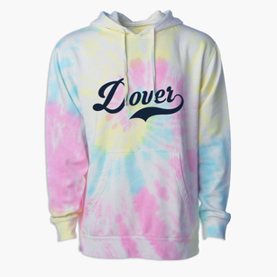 Dover North Carolina Vintage Team Premium Tie-Dye Hoodie