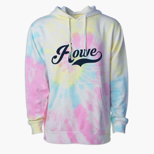 Rowe Massachusetts Vintage Team Premium Tie-Dye Hoodie