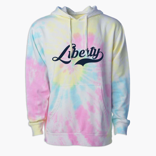 Liberty Oklahoma Vintage Team Premium Tie-Dye Hoodie