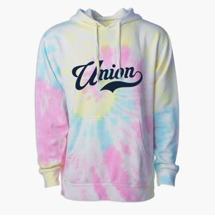 Union Washington Vintage Team Premium Tie-Dye Hoodie