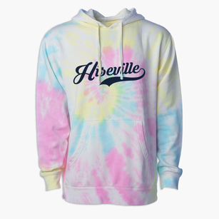 Hiseville Kentucky Vintage Team Premium Tie-Dye Hoodie