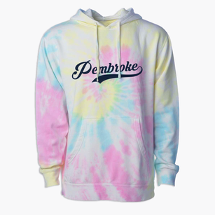 Pembroke New Hampshire Vintage Team Premium Tie-Dye Hoodie