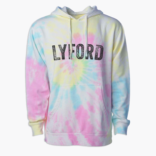 Lyford Texas Timeless Retro Premium Tie-Dye Hoodie