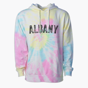 Albany Kentucky Timeless Retro Premium Tie-Dye Hoodie