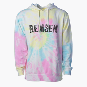 Remsen New York Timeless Retro Premium Tie-Dye Hoodie