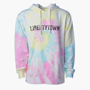 Libertytown Maryland Timeless Retro Premium Tie-Dye Hoodie