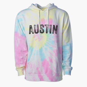 Austin Minnesota Timeless Retro Premium Tie-Dye Hoodie