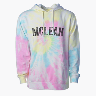 Mclean Texas Timeless Retro Premium Tie-Dye Hoodie