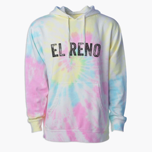 El Reno Oklahoma Timeless Retro Premium Tie-Dye Hoodie