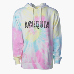 Acequia Idaho Timeless Retro Premium Tie-Dye Hoodie