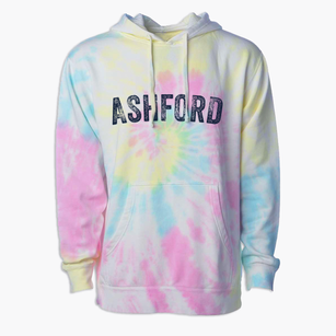 Ashford Alabama Timeless Retro Premium Tie-Dye Hoodie