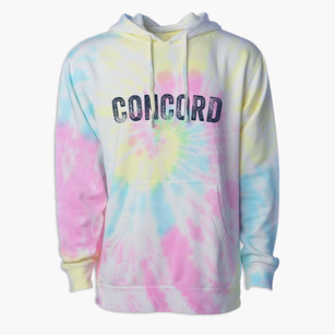 Concord Virginia Timeless Retro Premium Tie-Dye Hoodie