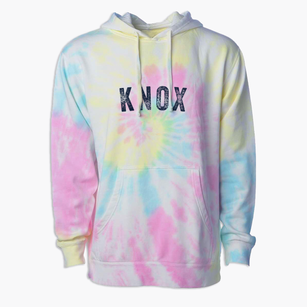 Knox Maine Timeless Retro Premium Tie-Dye Hoodie