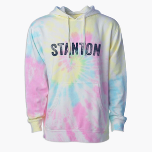 Stanton Iowa Timeless Retro Premium Tie-Dye Hoodie