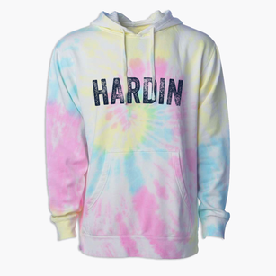 Hardin Missouri Timeless Retro Premium Tie-Dye Hoodie