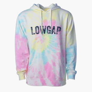 Lowgap North Carolina Timeless Retro Premium Tie-Dye Hoodie
