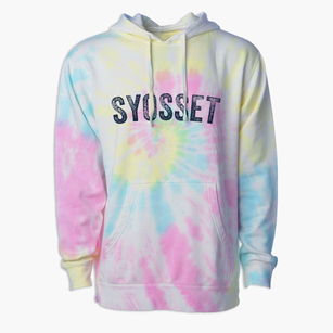 Syosset New York Timeless Retro Premium Tie-Dye Hoodie