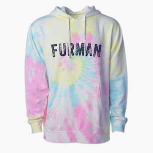 Furman South Carolina Timeless Retro Premium Tie-Dye Hoodie