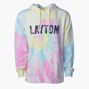 Layton Florida Timeless Retro Premium Tie-Dye Hoodie