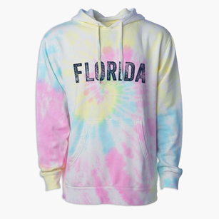 Florida Missouri Timeless Retro Premium Tie-Dye Hoodie