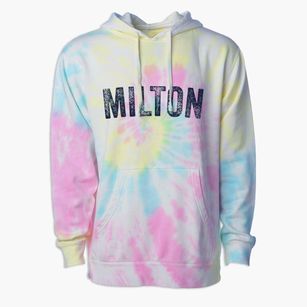 Milton Vermont Timeless Retro Premium Tie-Dye Hoodie